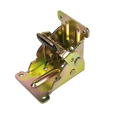 Imagem de Dobradiça dobrável de 90 graus, pernas de mesa, extensão de cadeira, dobrável, com trava automática, dobradiças para pés, ferragens, 1 peça (glod)