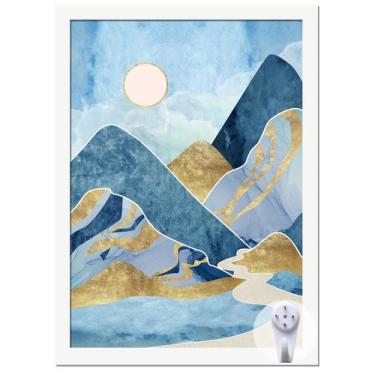 Imagem de Porta-retratos keibiubu branco 25,4 x 35,56 cm para foto/pôster