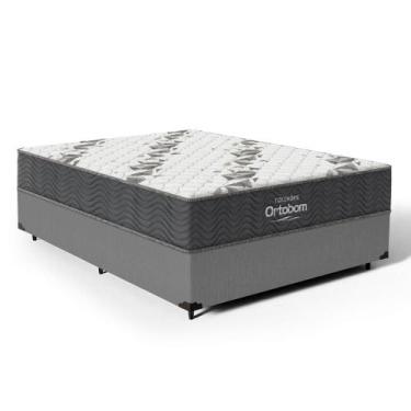 Imagem de Cama Box com Colchão de Espuma D33 Ortobom Airtech 100 Casal 138cm, Ci