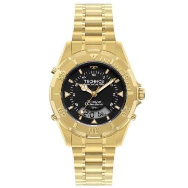 Imagem de Relógio Technos Masculino Skydiver Dourado - Wt2050Af/1P
