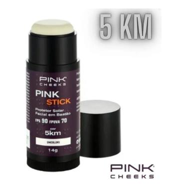 Imagem de 2X Protetor Solar Facial Pink Stick Fps90 5Km Pink Cheeks 14