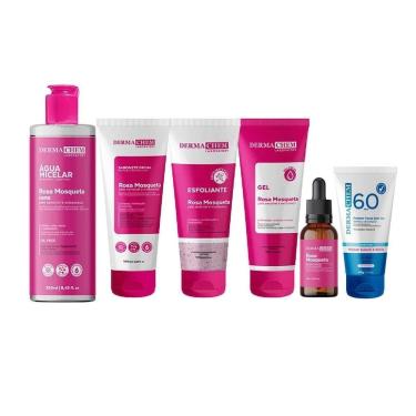 Imagem de Kit Dermachem Skincare Rosa Mosqueta Protetor Solar Facial