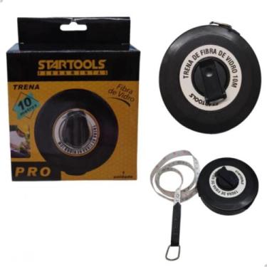 Imagem de Trena Métrica Fibra de Vidro Profissional Uso Doméstico Ferramenta Med