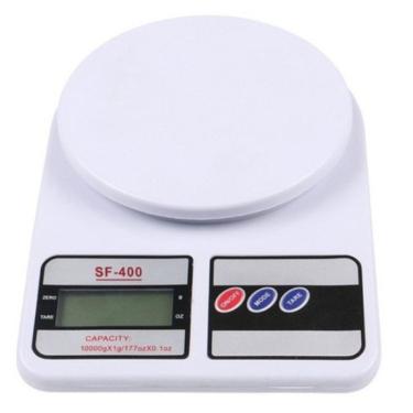 Imagem de Balança Digital 10kg Pilhas Inclusas Display LCD Portatil Alta Precisao Cozinha