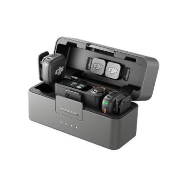 Imagem de Microfone DJI Mic 3 (2 TX Microfone + 1 RX Receptor + 1 Case de carreg