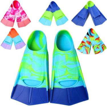 Imagem de Barbatanas de natação Fanwill Kids Short Fins for Swimming XXXS (EUA 8