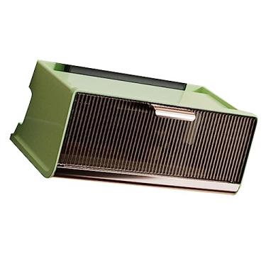 Imagem de RiToEasysports Caixa de Armazenamento de Tomada de Tira de Energia Montada na Parede Caixa de Cabo do Roteador Grande Capacidade Moda Decorativa para o Quarto Escritório (Ciano Tamanho Médio