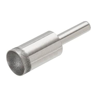 Imagem de Ponto de moagem de diamante, 14 mm, 600 grãos finos, cabeça côncava esférica, ponta de moagem grossa, para vidro de cera de abelha de pedra âmbar de jade