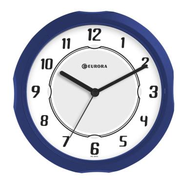 Imagem de Relógio De Parede Eurora Ref: 6505-144 Azul Números