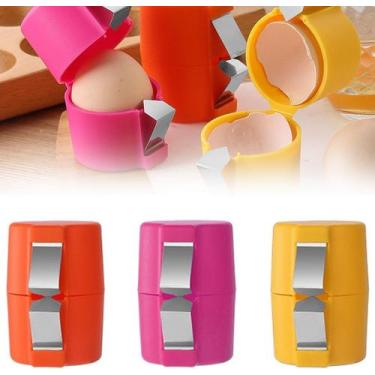 Imagem de Abridor de casca de ovo Boenim 2024 Egg Cracker Tool 3 unidades/conjun