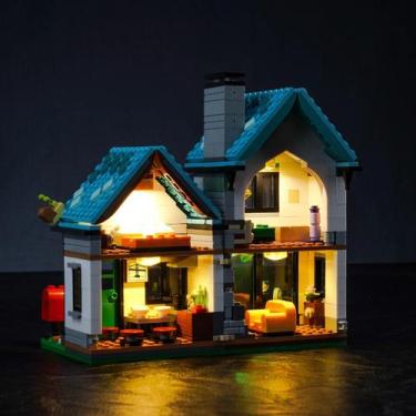 Imagem de Kit de iluminação Welkin DC LED para Lego Creator 3 em 1 Cozy House 31