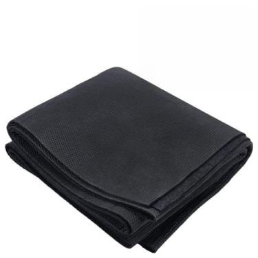 Imagem de OLYCRAFT Tapetes antiderrapantes cinza de 2,9 x 6,5 m, à prova d'água, tapetes de área extra grande, tapete de feltro de 3 mm de espessura para casa, feltro protetor, mantém os tapetes no lugar