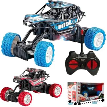 Imagem de Carrinho Controle Remoto Off-Road Jipe Infantil 7 Funções Completo