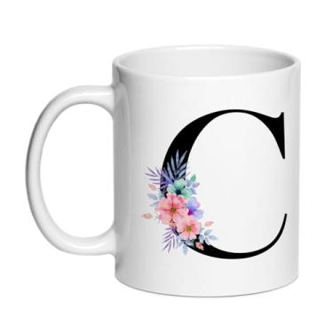 Imagem de SIUNY Canecas de café personalizadas para presente com monograma, presente com monograma, para mulheres, presente de aniversário e Natal para sua esposa, dia da mãe, avó, namorada, amizade, noiva