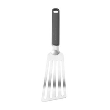 Imagem de Espátula Flexível Perfurada 32cm em Inox Cinza Kitchenaid