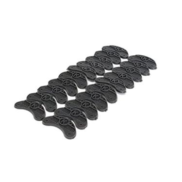 Imagem de DAGIJIRD 20 peças resistente ao desgaste sola de borracha reparação de calcanhar protetores de calcanhar placas de dedo do pé torneira diy cola na almofada de sapatos