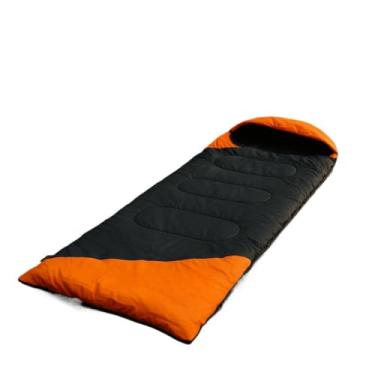 Imagem de Saco de Dormir, Saco de Dormir com Capuz 2 em 1 Praia Acampamento Camping, 2,10 X 75cm