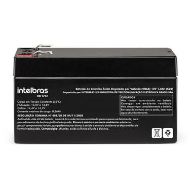 Imagem de Bateria Para Alarme Incêndio Intelbras XB 1212 12V 1,2 Ah Vrla