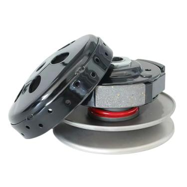 Imagem de Hauertzx Conjunto de polia de embreagem traseira de corrida de alto desempenho com campainha de embreagem para GY6 125cc 150cc 157QMJ 152QMI motor scooter chinês ciclomotor ATV Go-Kart Taotao Roketa