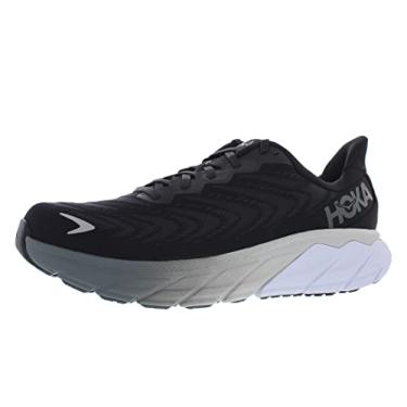 Imagem de HOKA ONE ONE Tênis de corrida masculino, Preto/branco, 41
