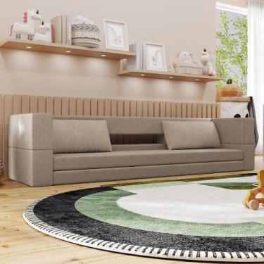 Imagem de Cama Montessoriana Solteiro Colinho 3 em 1 Espuma Boucle Keiko - Keiko