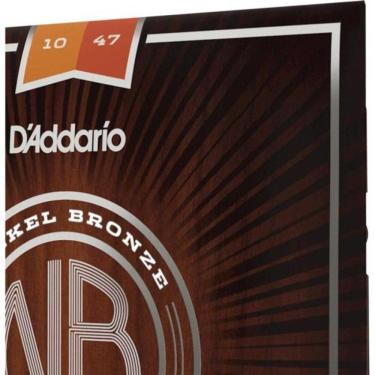 Imagem de Encordoamento Violão Aço 010-047 Nickel Bronze Nb1047 D Addario