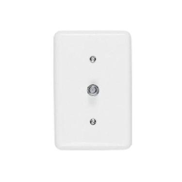 Imagem de Conjunto Tomada Coaxial Tv/video Stylus Ilumi - Linha Stylus