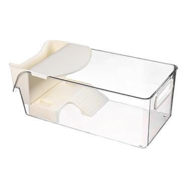 Imagem de IEUDNS Aquário para tartaruga, recinto inicial para cágado, área de escalada, área de eclosão, local de descanso para cágado, suprimentos fáceis de usar, L