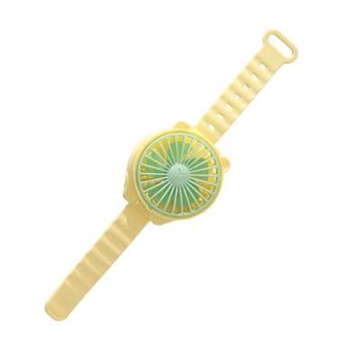 Imagem de Ventilador de relógio - Mini ventilador portátil - Ferramenta de resfriamento mãos livres para crianças, meninos, meninas, estudantes, resfriador de ar pessoal para casa, viagem, amigos, crianças