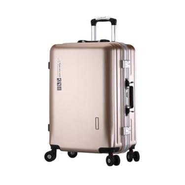 Imagem de Mala USB silenciosa com rodízio duplo, rotação de 360 graus, tipo e à prova de choque, impermeável, com gancho, bolsa de transporte, viagem de negócios, leve, grande capacidade, conveniente Stora