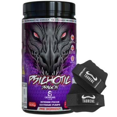 Imagem de Pre Treino Psichotic Dragon Fruit Punch 500g Luva Demons Lab-Unissex
