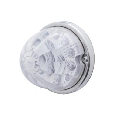 Imagem de United Pacific 39678 17 LED refletor melancia kit de montagem alinhada com bisel de baixo perfil - LED âmbar/lente transparente