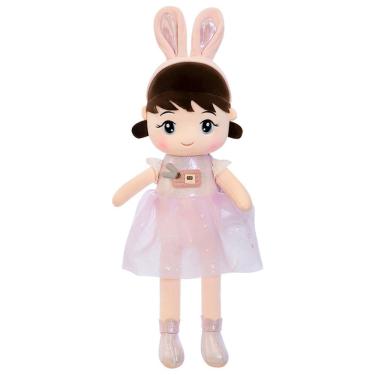 Imagem de Boneca de pelúcia Princesa em vestido Cartoon Girl 45 cm