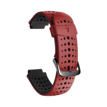 Imagem de Pulseira esportiva de silicone para garmin forerunner 235 220 230 620 