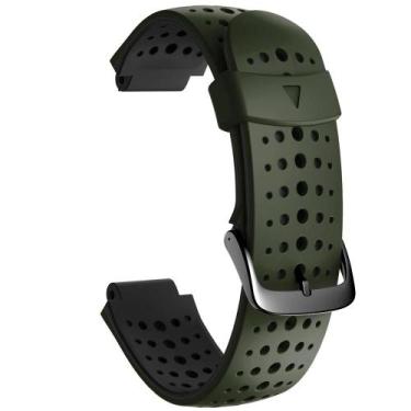 Imagem de Pulseira esportiva de silicone para garmin forerunner 235 220 230 620 