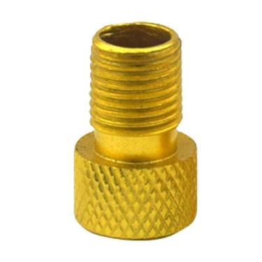 Imagem de Tampas de alumínio da ferramenta do pneu da bicicleta - Adaptador de inflador de bicicleta de bico de pneu | Tampas de ferramenta de portátil Conversor de válvula de de de bi