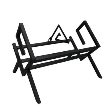 Imagem de Suporte para armazenamento de CDs Quadro de exibição cd, rack colocação revistas para arranjo, mesa metal, estante criativa, armazenamento registros(Pequeno)