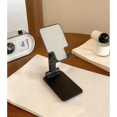 Imagem de Suporte ajustável para celular, suporte de celular portátil, base de mesa para smartphones, tablets
