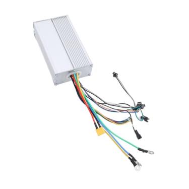 Imagem de XUXHOU Controlador de Ebikes, Motor Controlador de Motor Sem Escova de Metal 45a Scooter Elétrico de 10 Unidades Adequado para Kugoo M4 Prata