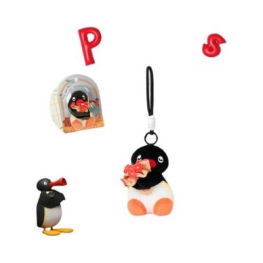 Imagem de Bonecos De Pelúcia Da Família Pinguim Clássica, Brinquedos Macios E Ch