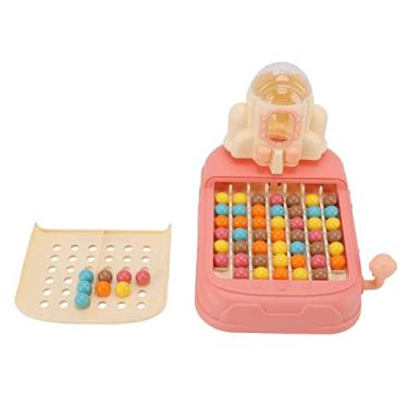 Imagem de Sanpyl Conjunto de Jogo de Xadrez Divertido Com 80 Bolas, Melhora a Amizade, Ideal para Crianças e Adultos, Feito de Material Plástico Seguro (Rosa)