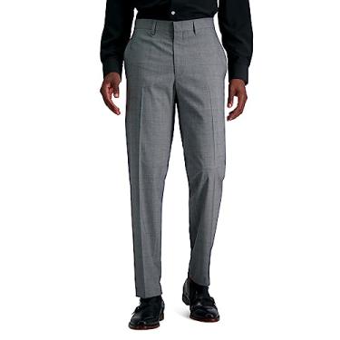 Imagem de Haggar JMH Premium Stretch Slim Fit Terno Separa - Calças e Jaquetas, Cinza médio - calça de terno, 36W x 30L