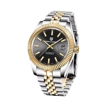 Imagem de Relógio Mecânico Automático De Luxo Masculino PAGANI DESIGN Em Aço Ino