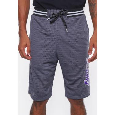 Imagem de Bermuda NBA Sintética Mesh Los Angeles Lakers Masculino-Masculino
