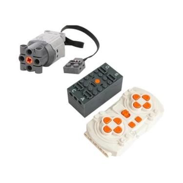 Imagem de Kit De Blocos De Montar Programáveis De 8 Velocidades Com Motor Servo,