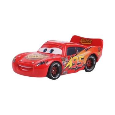 Imagem de Brinquedo Lightning McQueen Disney Pixar Cars 155 Metal Diecast Presen