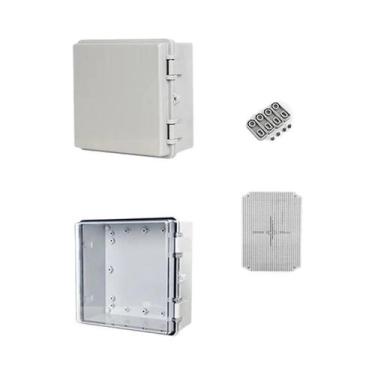 Imagem de Caixa De Junção À Prova d'Água IP66 Em Plástico ABS Com Fecho De Dobra