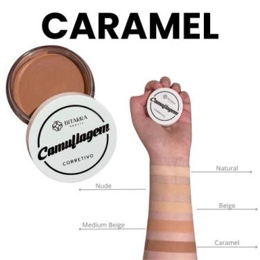 Imagem de Corretivo Camuflagem Bitarra Beauty - CARAMEL - correção perfeita sobr