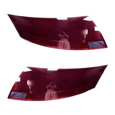 Imagem de compatível com audi tt 2009 2010 2011 2012 2013 2014 escudo da luz traseira do carro sinal traseiro luzes de estacionamento capa substituir o abajur(Left and Right)