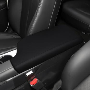 Imagem de faccaibbg Capa de apoio de braço central para Hyundai Sonata 2024 2025 2026, protetor de capa de apoio de braço à prova d'água e resistente a arranhões, acessórios Hyundai Sonata (preto)